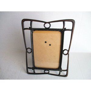 *Gothic Antique Bronze Picture Photo Frame Open Looping Border